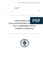 Reglamento de Estudios de Impacto Ambiental - Parques Nacionales de Argentina