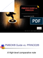 PMBOK vs PRINCE 2
