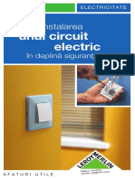 Instalarea Unui Circuit Electric PDF