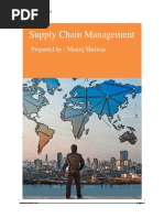 Supply Chain Management Complete Notes - Manoj Shriwas