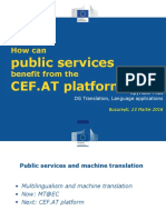 Public Services CEF - AT Platform: How Can Benefit From The