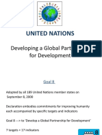 United Nations - Millenium Development Goal 8