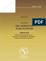 ISMOM 2008. Journal of Soil Science and Plant Nutrition