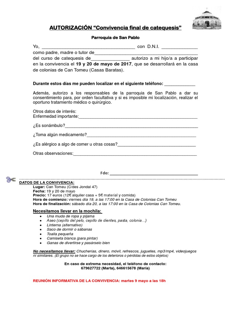 Autorizacion CONVIVENCIA PDF