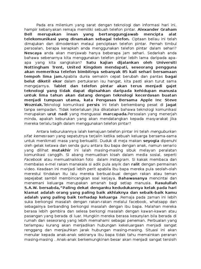 Keng899 Keburukan Penggunaan Telefon Pintar Pdf