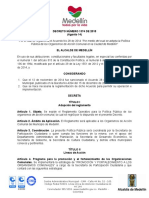 Decreto 1374 de 2015