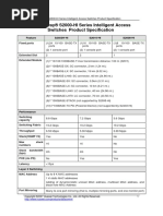 Quidway S2000-HI Series Intelligent Access Switches Product Specification