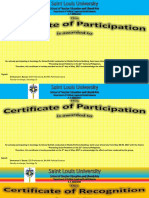 Certificates School Exhibit
