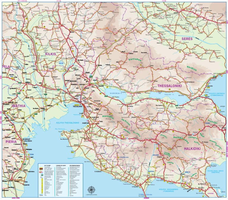 Thessaloniki Map | PDF