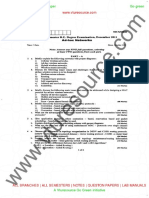 VTU Adhoc Dec-2011 Question Paper