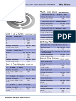 Saibe Compensatoare Pentru Matrite Trumpf® Style - Die Shims