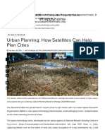 Urban Planning Process - How Can ISRO Satellites Help to Map Cities, Plans and Projects