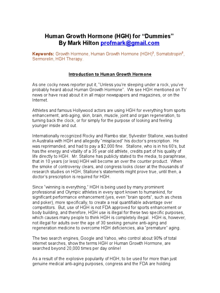 Thumbnail for Human Growth Hormone Diet Plan Pdf
