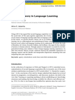 Principle Theory in Language Learning