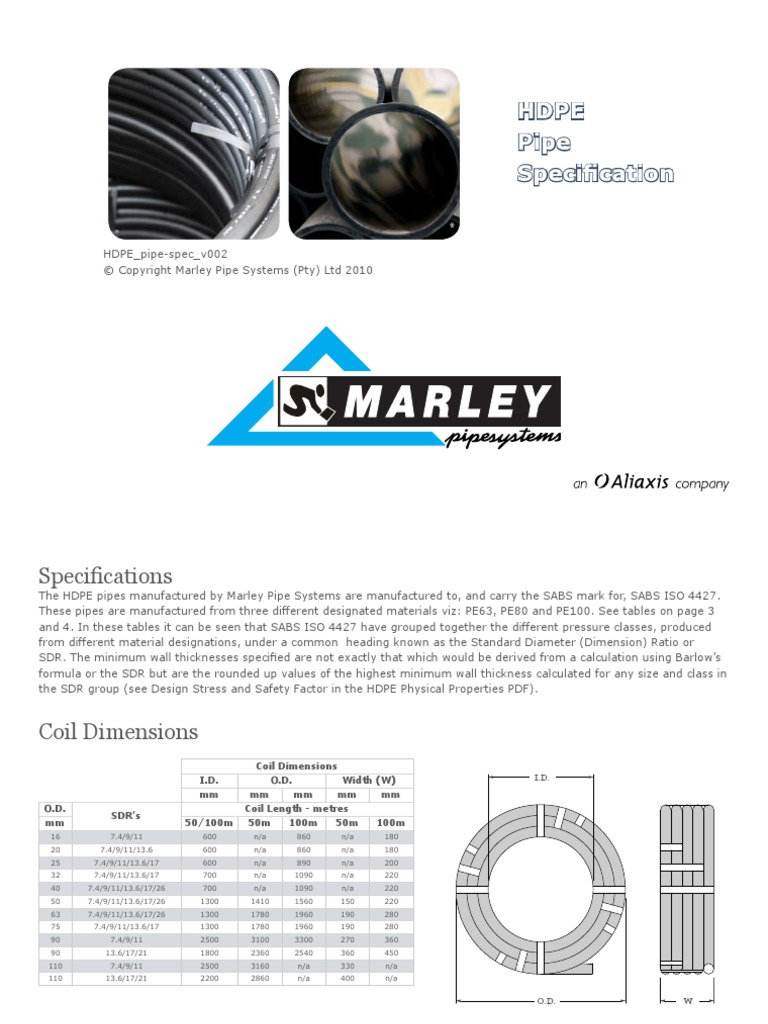 hdpepipespecifications.pdf Pascal (Unit) Pipe (Fluid Conveyance)