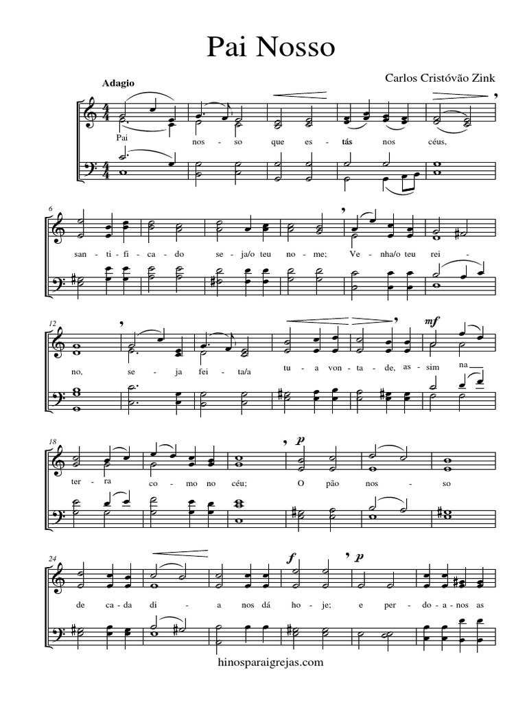 Pai Nosso Partitura (1)