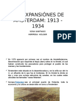 El desarrollo del urbanismo en Ámsterdam entre 1913-1934