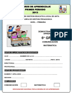 Prueba de entrada 6to.pdf