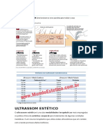 Ultrassom estético: técnicas e benefícios