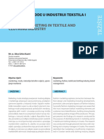 Grilec Kauric 2009 Marketing - Mode - U - Industriji - Tekstila TTF - 24 Published BZJBWH S PDF