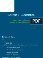 Matriz Energética - Combustión