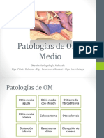 Patologías de Oído Medio PDF