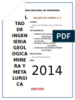 Informe Geo Cerro San Cristobal 2014