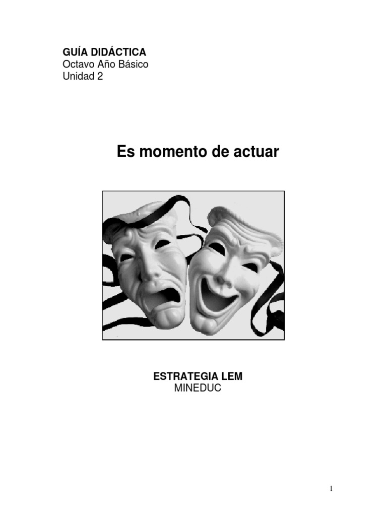 Genero Dramatico PDF | PDF | Crecimiento personal y profesional | Artes ...