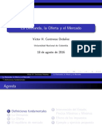 La Demanda, La Oferta y El Mercado PDF