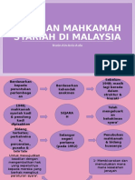 Peranan Mahkamah Syariah Di Malaysia