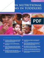 4.1 - Common Nutritional Problems in Toddlers
