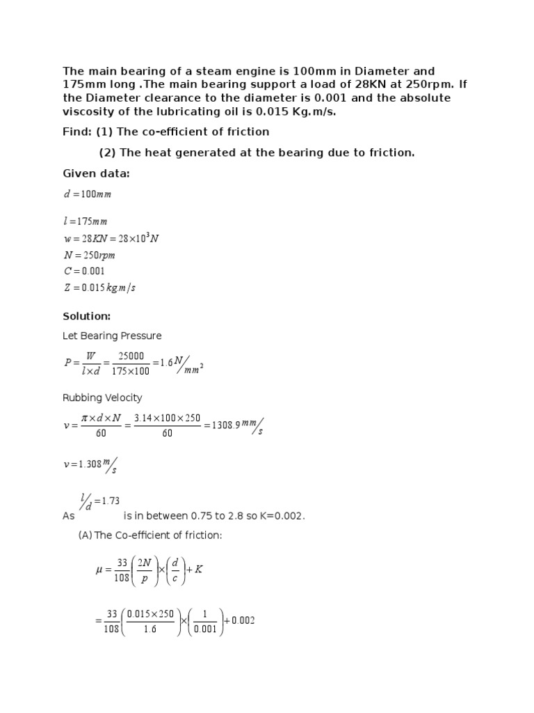 777 Sliding Bearing PDF Viscosity Bearing (Mechanical)