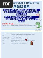 Feliz Dia Del Libro