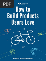 How To Build Products Users Love