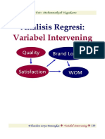 A19 Variabel Intervening Analisis Regresi