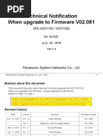 (For Web Portal) 02-022 Technical Notification HDV130 and HDV100 Upgrade To Firmware V02.081