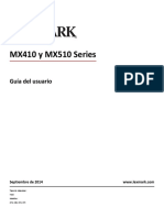 MX410de UG Es PDF
