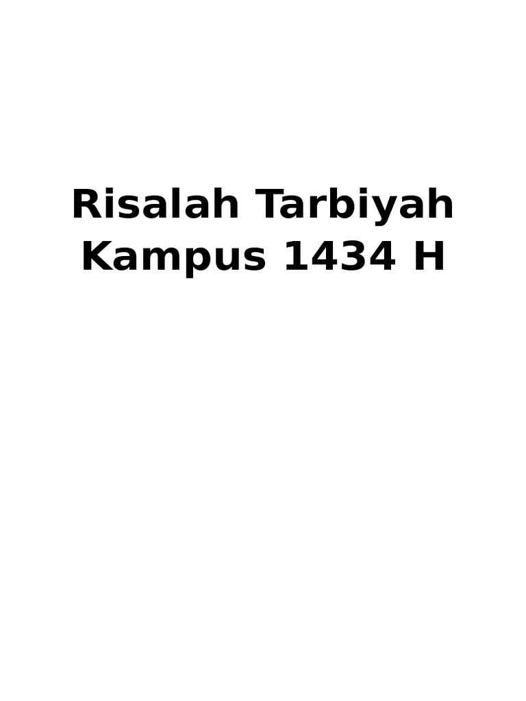 01 Risalah Tarbiyah Kampus 1434 H V16022013 2000