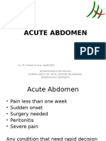 Akut Abdomen HF