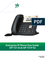 Yealink SIPT21E2&T21PE2 User Guide V80 95-17323421456