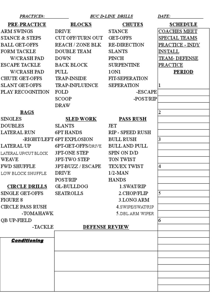 Practice Drill Sheet | PDF