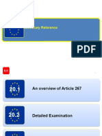 Article 267 Preliminary Reference Procedure