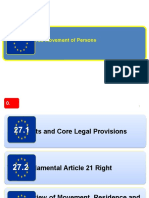 Free Movement of Person