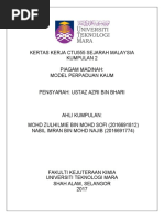 Kertas Kerja CTU 555 UiTM Piagam Madinah