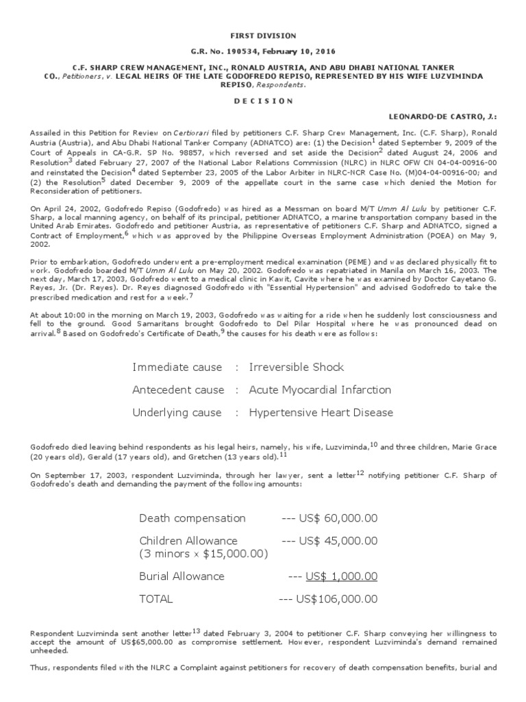 cf sharp manning agency