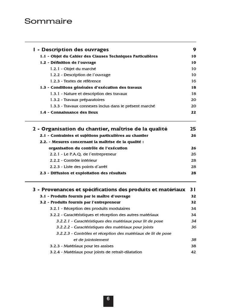 Exemple de cahier des charges construction | PDF | Argile | Ciment