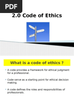  Code of Ethics