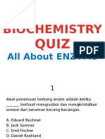 Biokim Quiz - Enzyme 2017