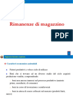 Rimanenze Di Magazzino 2016-2017