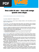 Roteiro 16 - Deus Cuida de Mim